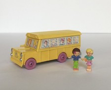 Scuolabus vintage Polly Pocket Classroom On The Go Bluebird leggi info