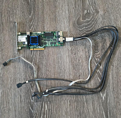 Adaptec ASR-6805 PCIe x8 8-Port SAS RAID Controller Card RAID 0/1/5/6 Cable