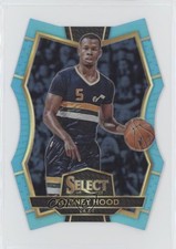2016-17 Panini Select Premier Level Blue Prizm 194/199 Rodney Hood #188 0zc5