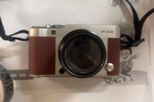 Fujifilm Fuji X-A3 Mirrorless Digital Camera 24.2 MP w/35mm f1.6 Lens - English