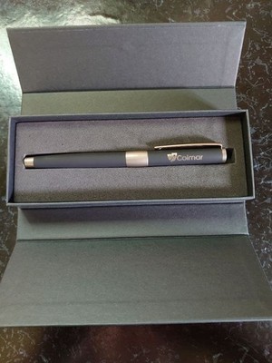 Senator ballpoint pen body with Coimar logo #ee86dc