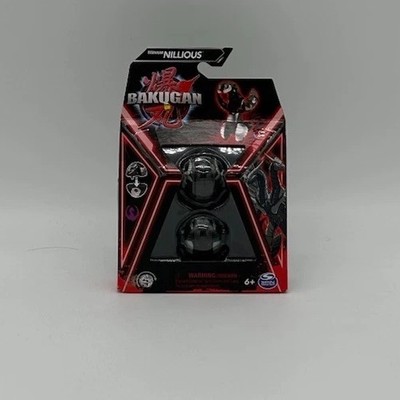 Bakugan Titanium BLACK NILLIOUS Figure GEN 3 Toy Collectible NEW NIB Spin Master