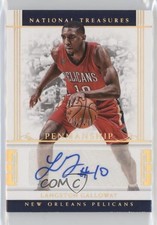 2016 Panini National Treasures Penmanship Gold 10/10 Langston Galloway Auto r9e
