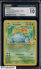 2021 Pokemon Base Set Celebrations Classic Coll 15/102 Venusaur Holo CGC 10