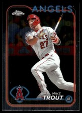 Mike Trout 2024 Topps Chrome #200 Los Angeles Angels MLB READ FREE SHIPPING