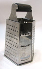 Stainless Steel 6 in 1 Hexagon Box Grater 5x6x9 Cutter Slicer Rubber Grip Handle — photo 3