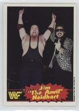 1985 O-Pee-Chee Pro Wrestling Stars Jim Neidhart Jim The Anvil Neidhart #4 12tk