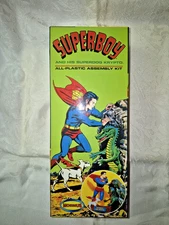 Moebius Models Superboy And His Superdog Krypto Model Kit Opened & Complete