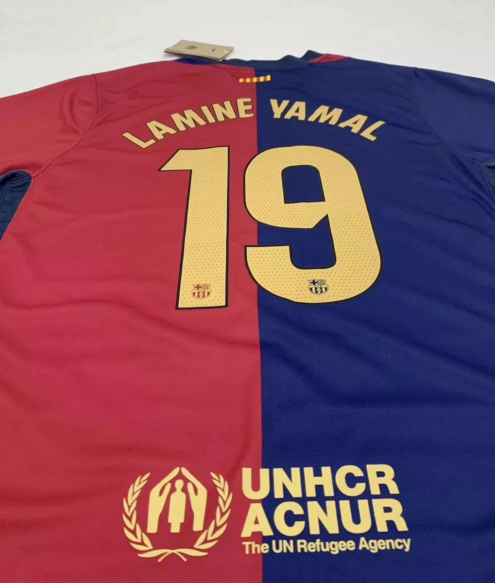 ウェア FC Barcelona 2023-2024 Lamine Yamal 19 Lamine Yamal Barcelona FC #19 Home 2024/2025 Men | eBay