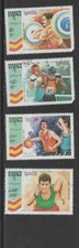 CAMBODIA #1224-1228 1992 SUMMER OLYMPICS MINT VF NH O.G CTO
