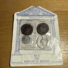Roman Coins (Reproduction) Set II The Romans in Britain Hadrian, Antoninus Plus