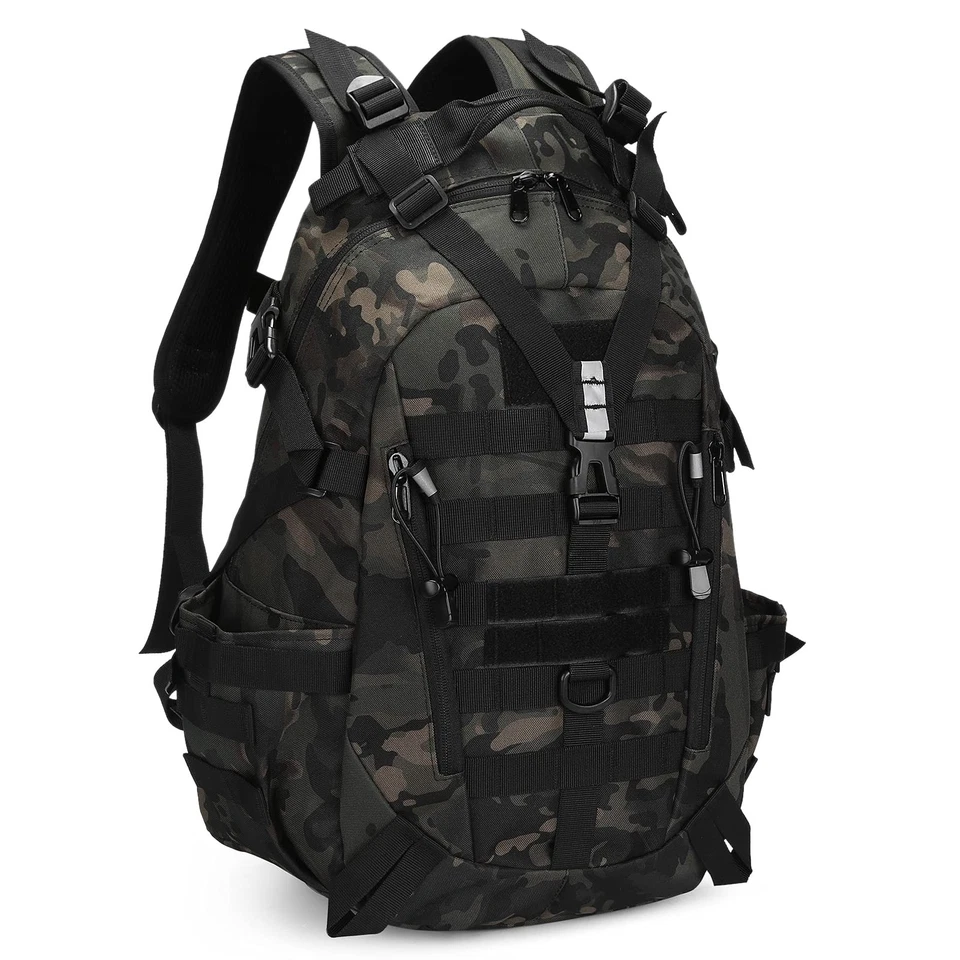30L Tactical Rucksack Herren Wasserdicht Wanderrucksack Backpack Trekking Damen - Bild 4 von 4