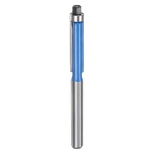 Flush Trim Router Bit 6mm Shank 1/4" Dia for Woodworking Blue