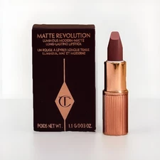 Charlotte Tilbury Matte Revolution Lipstick Pillow Talk Mini .03oz