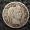 1914 *D* BARBER SILVER DIME - FREE SHIPPING! C4852 Denver Barber