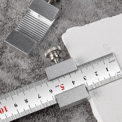 Reliable Ruler Stops Ruler Block For Detailed Measurement In Various Fields