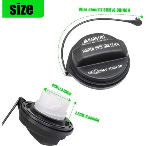 Convenient To Use 31010-3L600 Fuel Tank Gas Fuel Cap 2004-19 For Hyundai Elantra - Picture 7 of 18