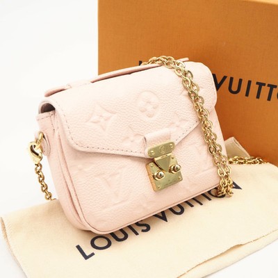 Louis Vuitton Monogram Empreinte Micrometis M81390 Shoulder Bag Leather r0_0603