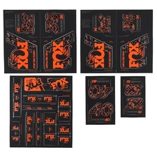 Fox Shox Heritage Decal Kit, Orange Digital Digi Camo 803-01-374