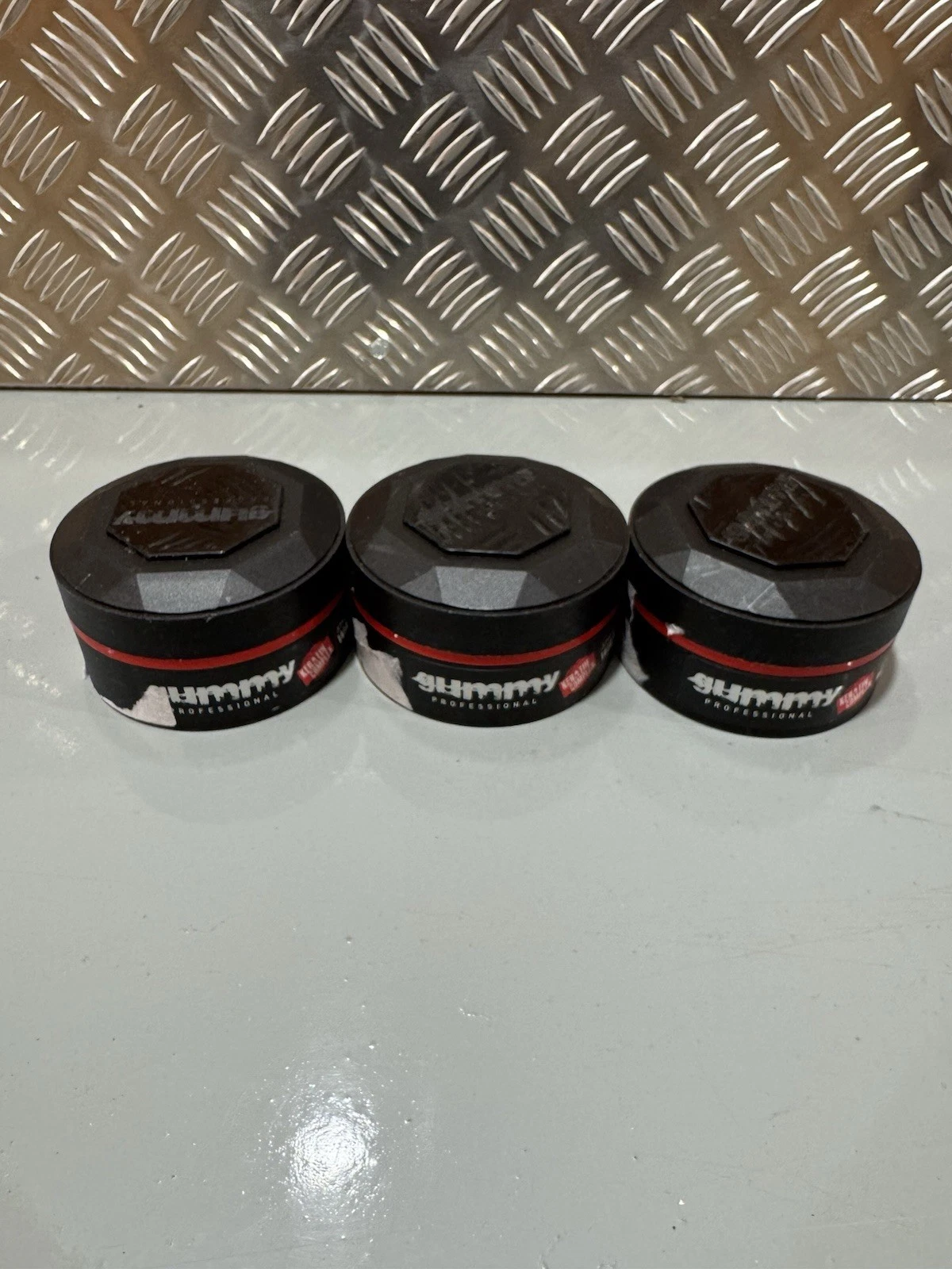 3x Gummy Ultra Hold Hair Styling Wax 150ml Gummy Red Brand New