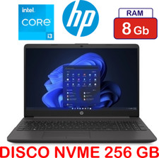 NOTEBOOK HP VIDEO 15,6" CPU INTEL i3-11TH GEN. RAM 8 GB DISCO NVME 256GB WIN11