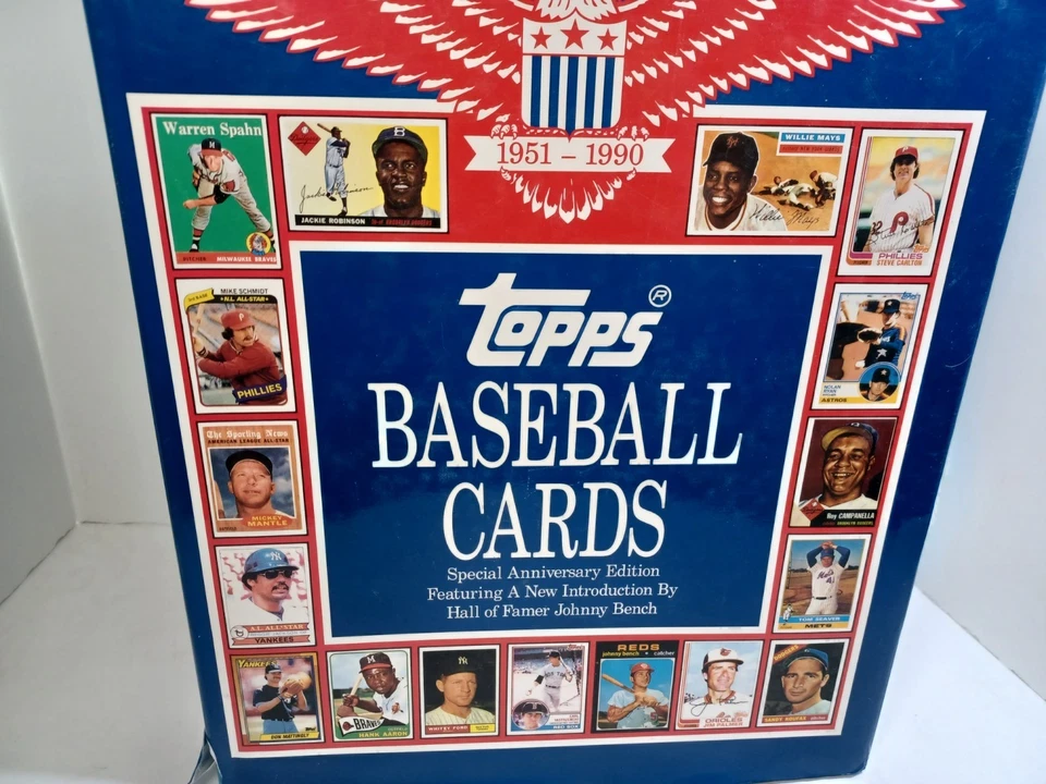 VTG TOPPS Baseball Cards Complete Picture Collection 40 Year History Book HC - Image 3 of 4