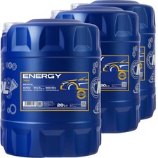 3x 20L MANNOL ENERGY 5W30 MOTORÖL passend für VW 505.00 BMW LL-98 MB 229.5