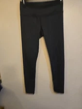 90 Degrees By Reflex Women’s Athletic Workout Pants Sz Medium Black Ankle Tight