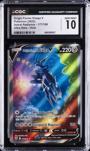 Origin Forme Dialga V graded CGC 10 for sale on eBay