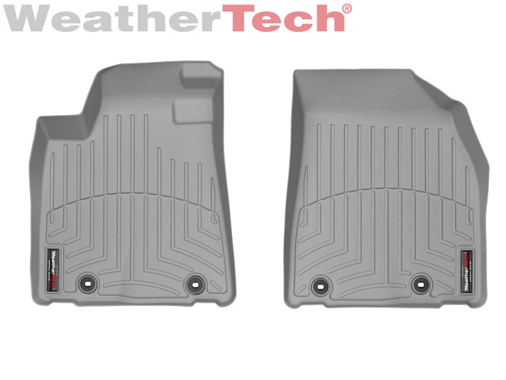 WeatherTech FloorLiner – 2010-2012 Lexus RX, 1st & 2nd Row, Grey TPE, USA Made, 46229-1-2