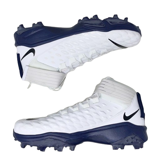 Nike Men’s 13 Force Savage Pro 2 Shark Football Cleats White/Navy BV5448-102 NEW s-l400.jpg main image 2
