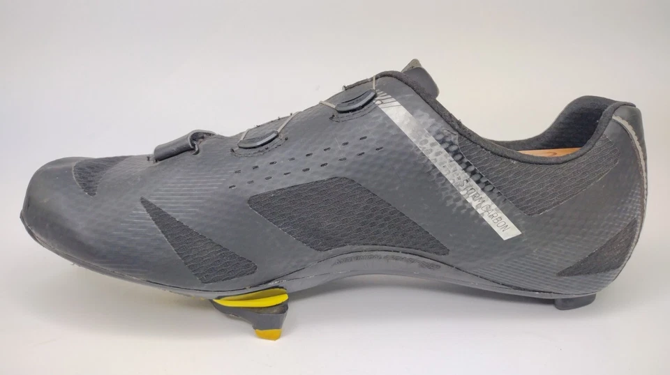 Zapatos Northwave Storm Carbono Carretera Negro Plata Para Hombre Talla 14 EE. UU. 48 EUR Foto 3 de 4