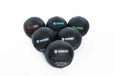POWERT Soft Medicine Wall Ball for Core Muscle Workout 8/10/12/16/18/20LBS