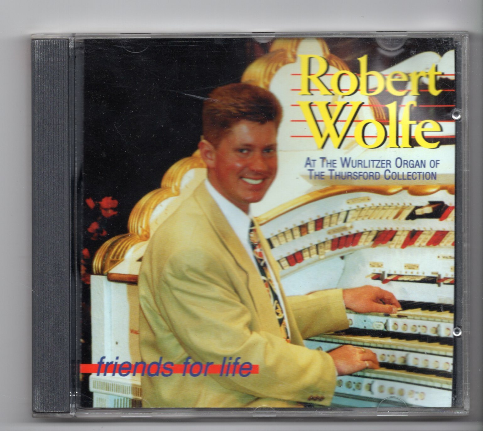 (JF164) Robert Wolfe, Friends For Life - 1993 CD