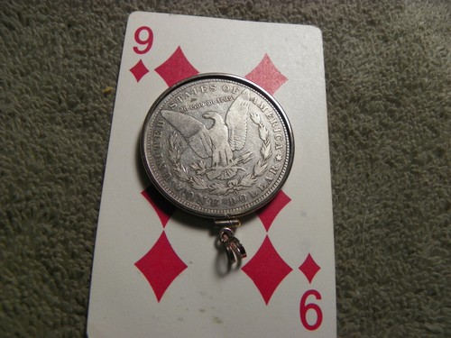 MORGAN SILBER DOLLAR MIT SILBER LÜNETTE - Bild 2 von 2