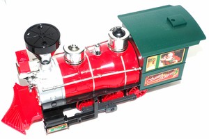 battery operated christmas train