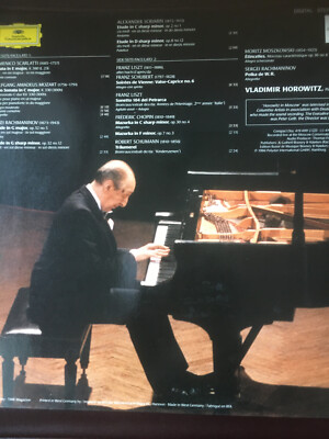 Doppel-LP Horowitz at Carnegie Hall, Live-Mitschnitt vom 09.Mai 1965