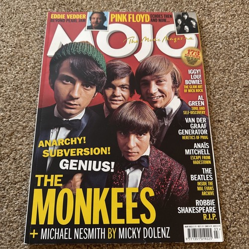 MOJO MAGAZIN Nr. 340 März 2022 - The Monkees, Eddie Vedder, Pink Floyd