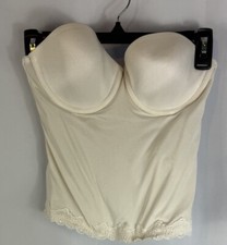 Jezebel Vintage Cream Corset Size 32D