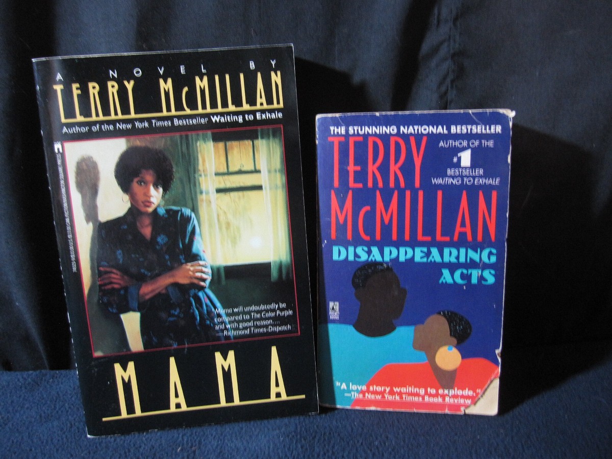 Terry McMillan Mama and Disappearing Acts Includes Shipping