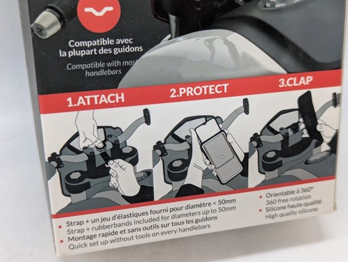 Shapeheart magnetic motorbike phone holder anti-vibration motorcycle XXL 2XL - Picture 13 of 23
