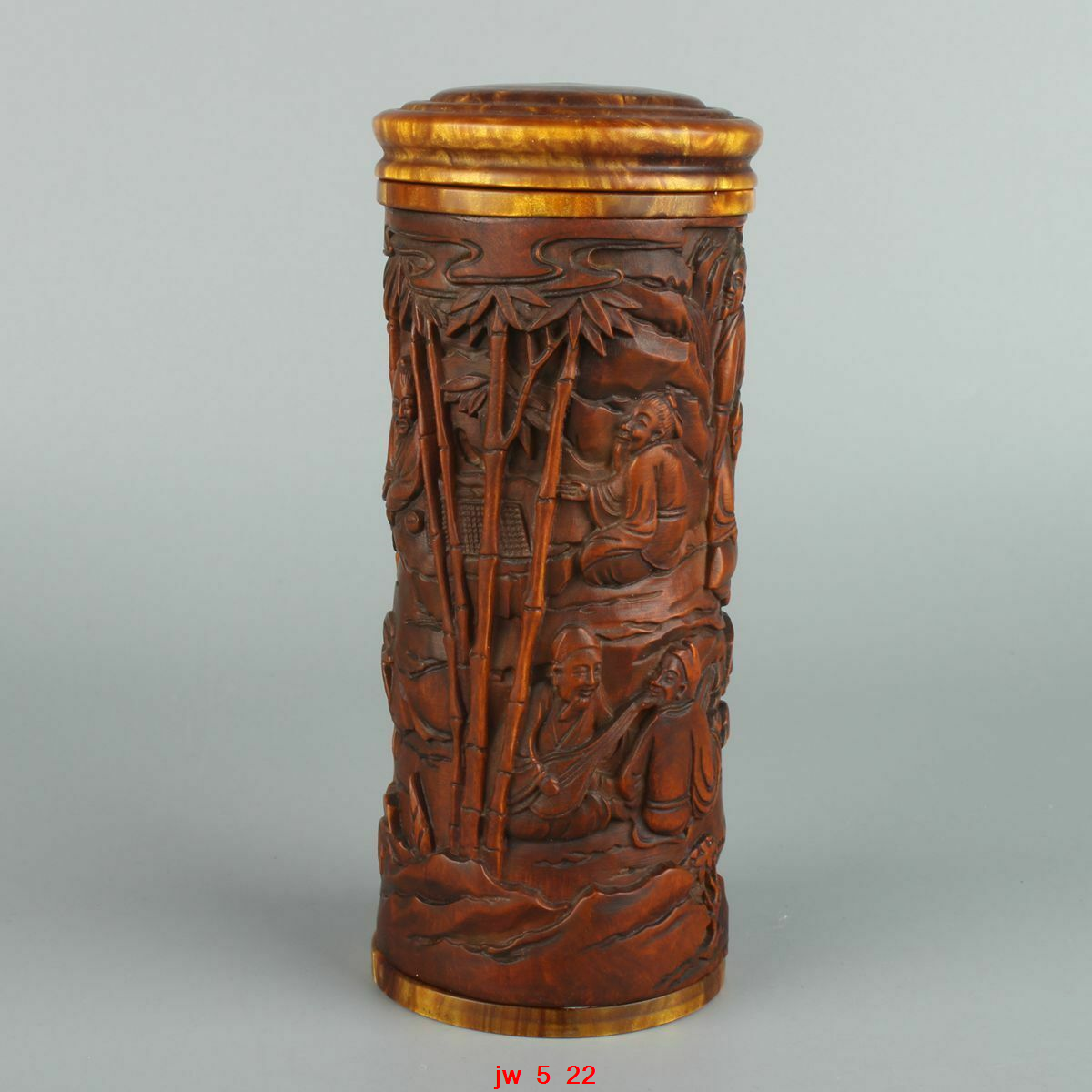 Chinese Exquisite Hand carved Boxwood pot | eBay