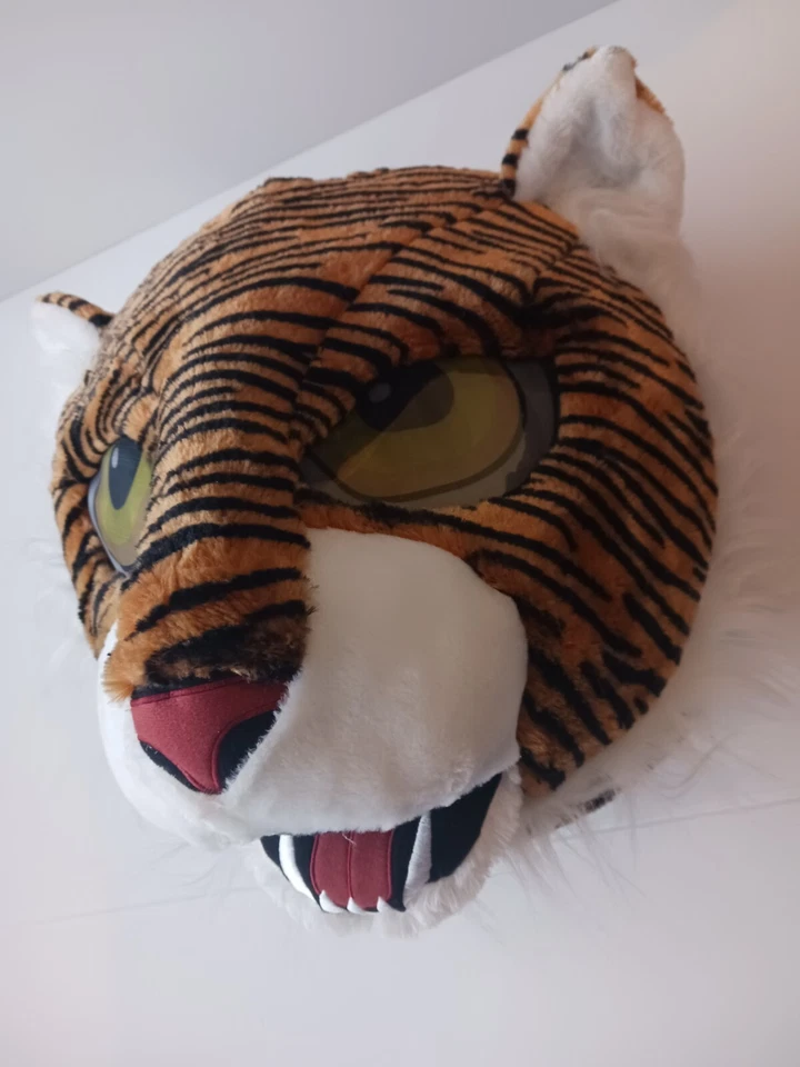 Dan Dee Collector's Choice TIGER HEAD Big Greeter Heads Mascot Plush Head - Image 2 of 3