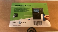 Pyramid TTEZEK TimeTrax Automated Swipe Card Time Clock System w Software, Black
