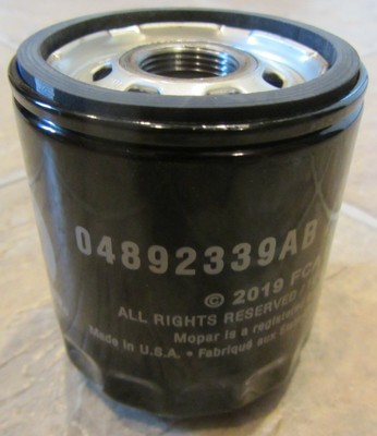 NEW MOPAR OIL FILTER  FOR 2007-2019 CHRYSLER DODGE JEEP RAM 04892339AB 4892339AB