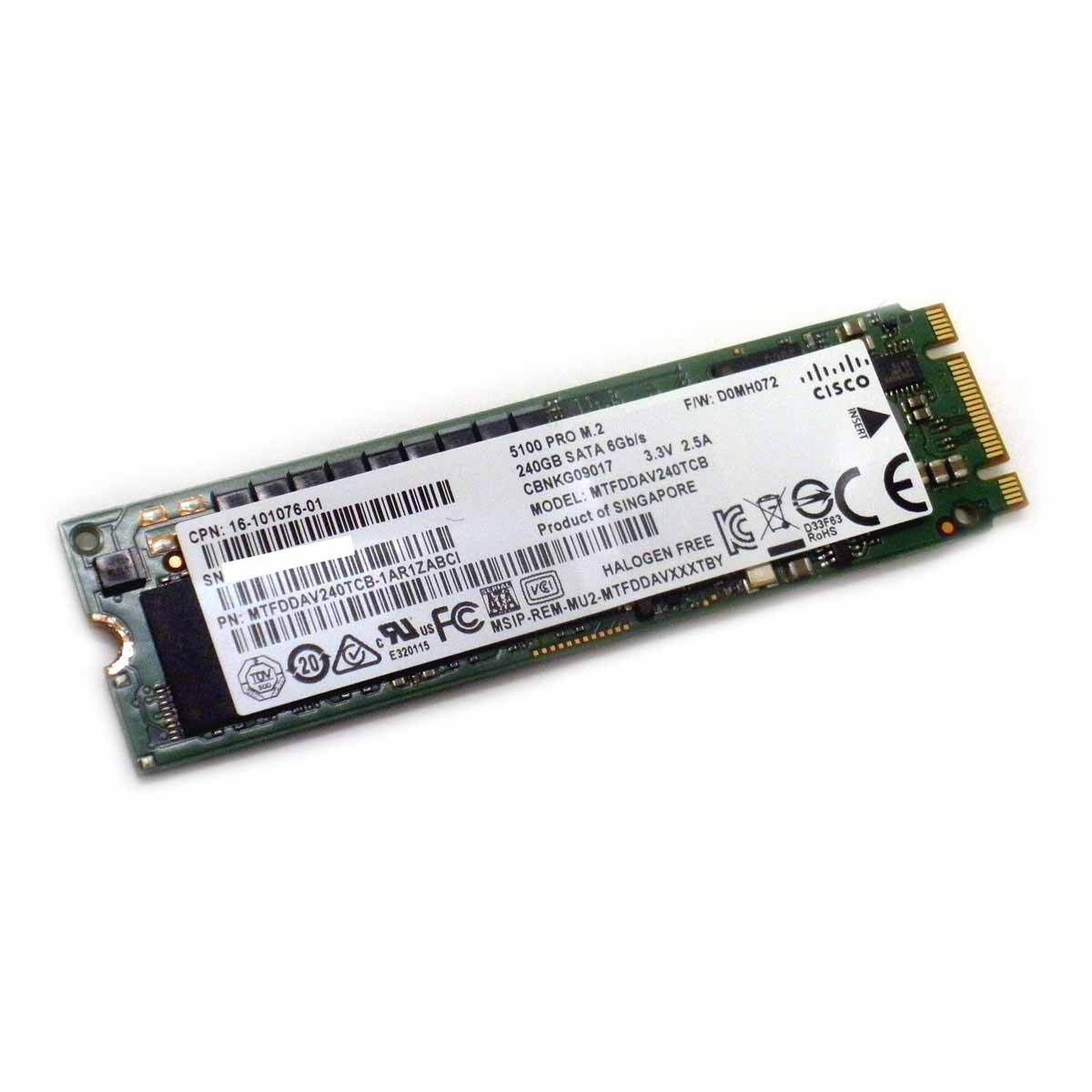 Cisco UCS-M2-240GB 240GB SSD SATA M.2 16-101076-01 | eBay
