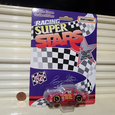 Matchbox 1993 #32 JIMMY HORTON ACTIVE RACING Super Stars Car Nu in C9Mint BublPk