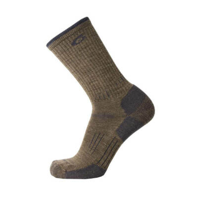 Point6 2531 Hiking Essential Light Crew Socks, Earth