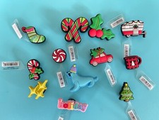Crocs Jibbitz Charms Christmas Holiday - Set of 12