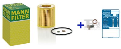 MANN Ölfilter + Ölablassschraube für BMW 6er E63 E64 F12 F13 F06